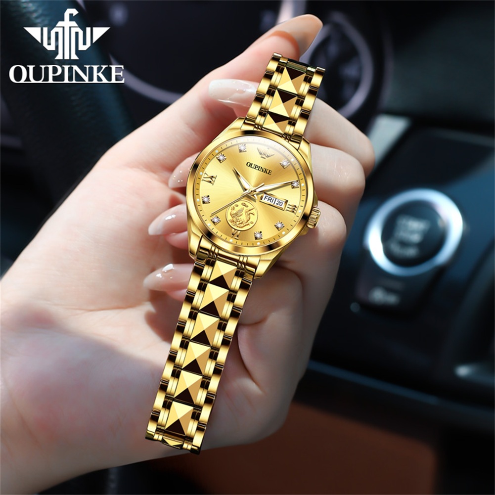 OUPINKE 3259 Real Gold Automat - đánh giá và giá Watch Winder Compact