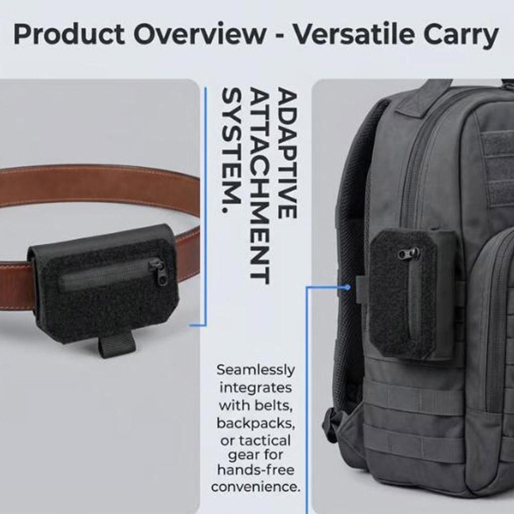 Compact Belt Pouch Mini EDC Po - đánh giá và giá Edc Carry Fanny Pack