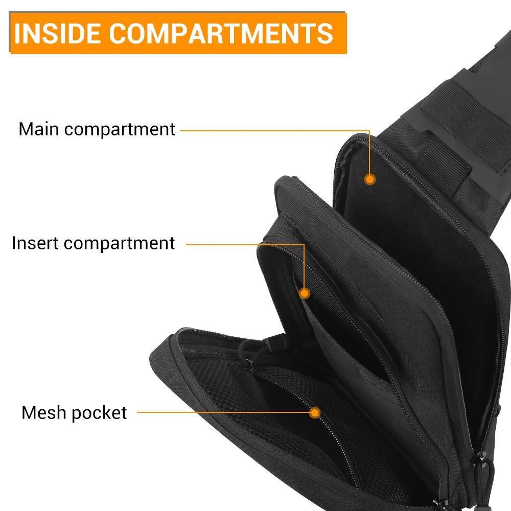 Tactical Pistol Gun Bag Concea - đánh giá và giá Appendix Carry Edc