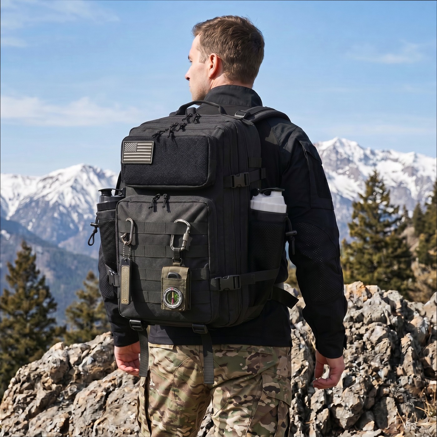 45L Large Capacity Tactical Fi - đánh giá và giá Appendix Carry Edc