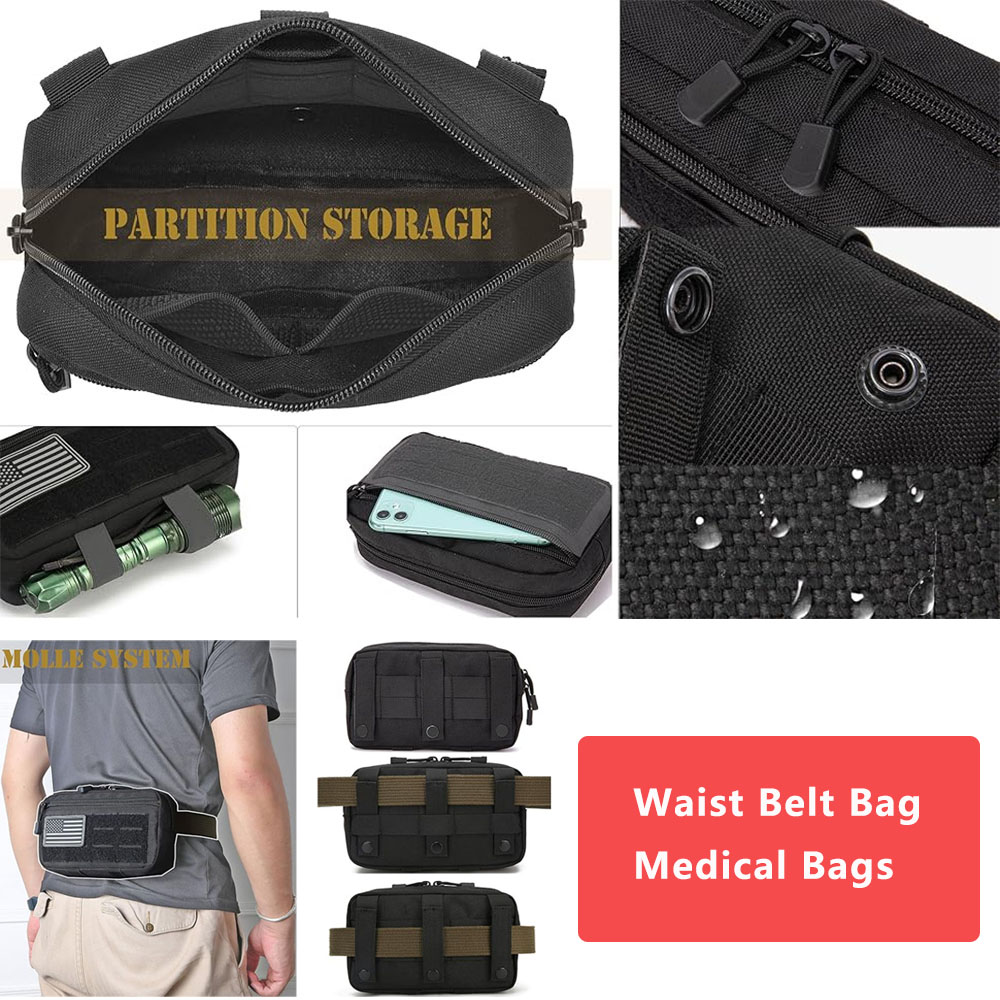 MOLLE Tactical EDC Waist Pouch - đánh giá và giá Appendix Carry Edc